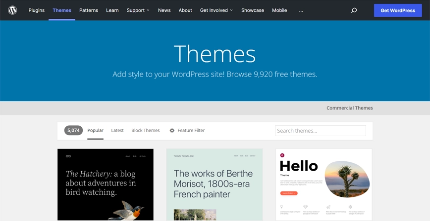 wordpress theme