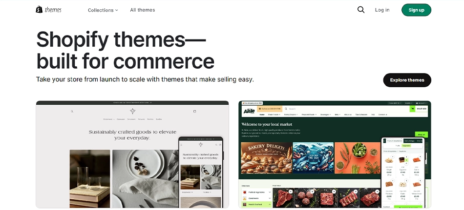 Shopify themes